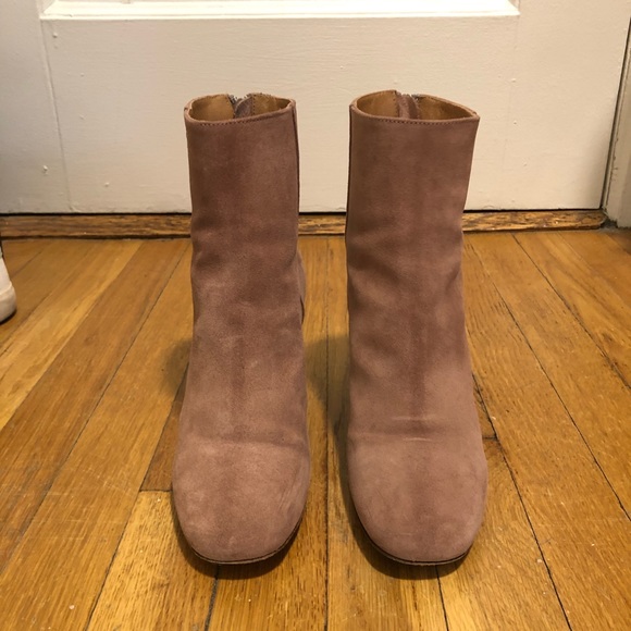 Sandro Sacha boots in vieux rose - Picture 3 of 7